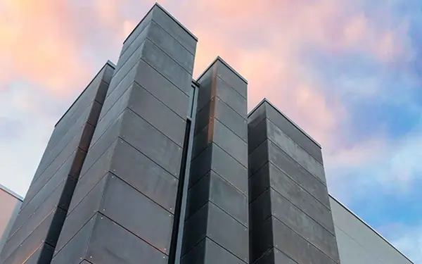 urban concrete building